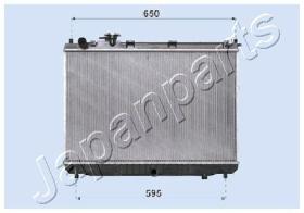 JAPANPARTS RDA333028 - JAPAN RADIADOR
