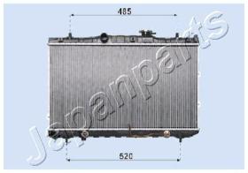 JAPANPARTS RDA333031 - JAPAN RADIADOR