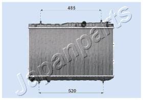 JAPANPARTS RDA333033 - JAPAN RADIADOR
