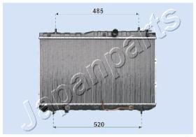 JAPANPARTS RDA333034 - JAPAN RADIADOR