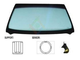 JUMASA V3132033 - PARABRISAS VERDE CONTROL SOLAR SERIGRAFIA MODIFICADA BASE ES