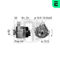 ERA 210348A - ALTERNADOR