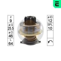 ERA ZN0345 - ENGRANAJE RUEDA LIBRE,ARRANCADOR