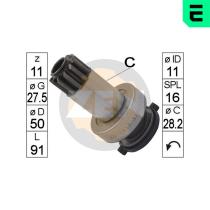 ERA ZN1856 - ENGRANAJE RUEDA LIBRE,ARRANCADOR