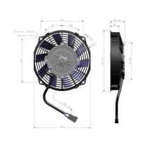 MAI 90050165 -  12V 190 MM SOPLANTE 656 M3  600486