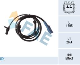 FAE 78305 - SENSOR REVOLUCIONES RUEDA - ABS