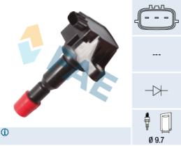 FAE 80336 - BOBINA DE ENCENDIDO
