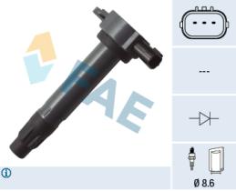FAE 80338 - BOBINA DE ENCENDIDO