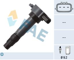 FAE 80339 - BOBINA DE ENCENDIDO