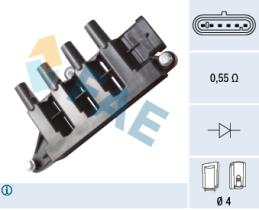 FAE 80340 - BOBINA DE ENCENDIDO