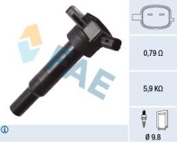 FAE 80342 - BOBINA DE ENCENDIDO