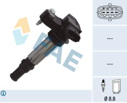 FAE 80355 - BOBINA DE ENCENDIDO