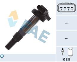 FAE 80361 - BOBINA DE ENCENDIDO