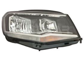 ALKAR 2766154 - DERECHO,FARO,ELECTRICO,CON MOTOR,NEGRO,H7,H21W,W5W,T.