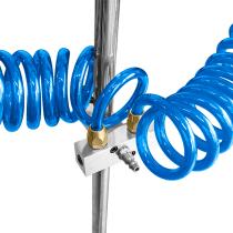 JBM 53607 - SOPORTE CON 2 PISTOLAS DE SECADO NEUMÃTICAS