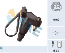 FAE 80484 - BOBINA DE ENCENDIDO