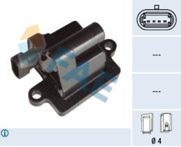 FAE 80485 - BOBINA DE ENCENDIDO