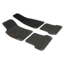 POOL 964N11205 - JGO.ALFOMBRAS PREMIUM NEGRA MOD.AUDI A-4(01-08)CON FIJACION
