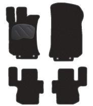 POOL 964N13626 - JGO. ALFOMBRAS PREMIUM NEGRA MOD. MERCEDES CLASE R W251 (06)