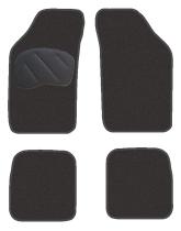 POOL 964N14424 - JGO. ALFOMBRAS PREMIUM NEGRA MOD.  PEUGEOT 309