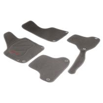 POOL 965G11206 - JGO. ALFOMBRAS PRIVILEGE GRIS MOD. AUDI A-3  (5/03-) CON FIJ