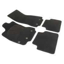 POOL 965N12904 - JGO. ALFOMBRAS PRIVILEGE NEGRA MOD. JAGUAR XF (07-) CON FIJA