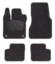 POOL 965N14639 - JGO. ALFOMBRAS PRIVILEGE NEGRA MOD. RENAULT TWINGO III 5P (1