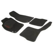 POOL 966N11207 - JGO. ALFOMBRAS DIAMOND NEGRA MOD. AUDI A-6 (97-04) CON FIJAC