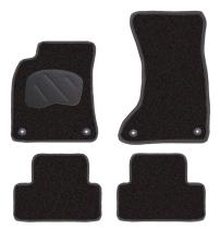 POOL 966N11214 - JGO. ALFOMBRAS DIAMOND NEGRA MOD. AUDI A-5 CON FIJACIÓN ESPE