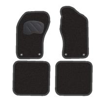 POOL 966N11216 - JGO. ALFOMBRAS DIAMOND NEGRA MOD. AUDI 80 COUPE - 90 COUPE