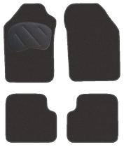 POOL 966N14005 - JGO. ALFOMBRAS DIAMOND NEGRA MOD. NISSAN MICRA (92-02)