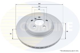 COMLINE ADC5018V - DISCO FRENO