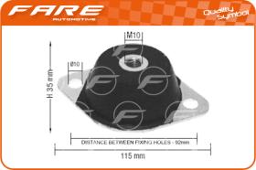 FARE 15001 - SILENTBLOCK MOTOR CASALINI