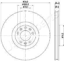 JAPANPARTS DI0636 - JAPAN BRAKE DISC