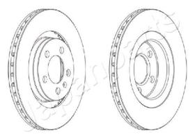 JAPANPARTS DI0905 - JAPAN BRAKE DISC
