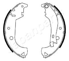 JAPANPARTS GF0206AF - JAPAN BRAKE SHOE SET