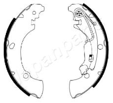 JAPANPARTS GF0210AF - JAPAN BRAKE SHOE SET