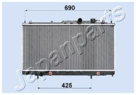 JAPANPARTS RDA183018 - JAPAN RADIADOR
