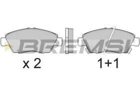  BP2546 - B. PADS AUDI COUPE HONDA CIVIC HONDA CIV