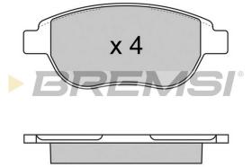  BP2972 - B. PADS CITROEN BERLINGO CITROEN C4 CITR