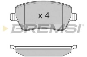  BP3026 - B. PADS NISSAN MICRA RENAULT CLIO III RE