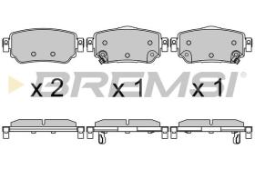 ROADHOUSE BP3630 - B. PADS NISSAN QASHQAI II (J11, J11_) 1.
