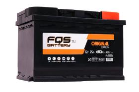 REPUESTOS DEL MORAL AH751 - BATERIA 75 AH A680 + IZQ 278 X 175 X 190 POSITIVO IZQUIERDA