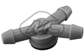 METALCAUCHO 30665 - CONECTOR MGTOSS C/VLVULA. 3 VAS ¯=6X6X6 MM