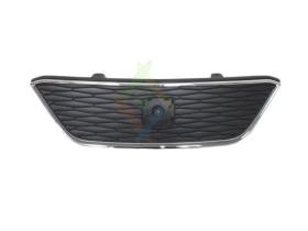 JUMASA 21304594 - REJILLA FRENTE NEGRA CERRADA CON MARCO CROMADO SEAT IBIZA IV
