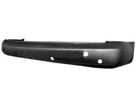 JUMASA 25405537 - PARACHOQUES TRASERO NEGRO CON AGUJERO SENSOR CHASIS CORTO VO