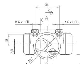 MOTAQUIP VWC584 - CITROEN XSARA 97->05, ZX 91->97, PEUGEOT 206 98->, 206 VAN 0
