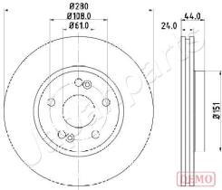 JAPANPARTS DI0710C - JAPAN DISCO FRENO