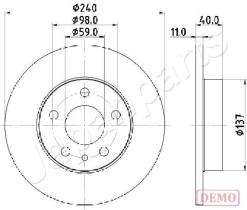 JAPANPARTS DP0209C - JAPAN DISCO FRENO