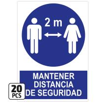 JBM 14818 - PAQUETE DE 20 POSTERS DE "MANTENER